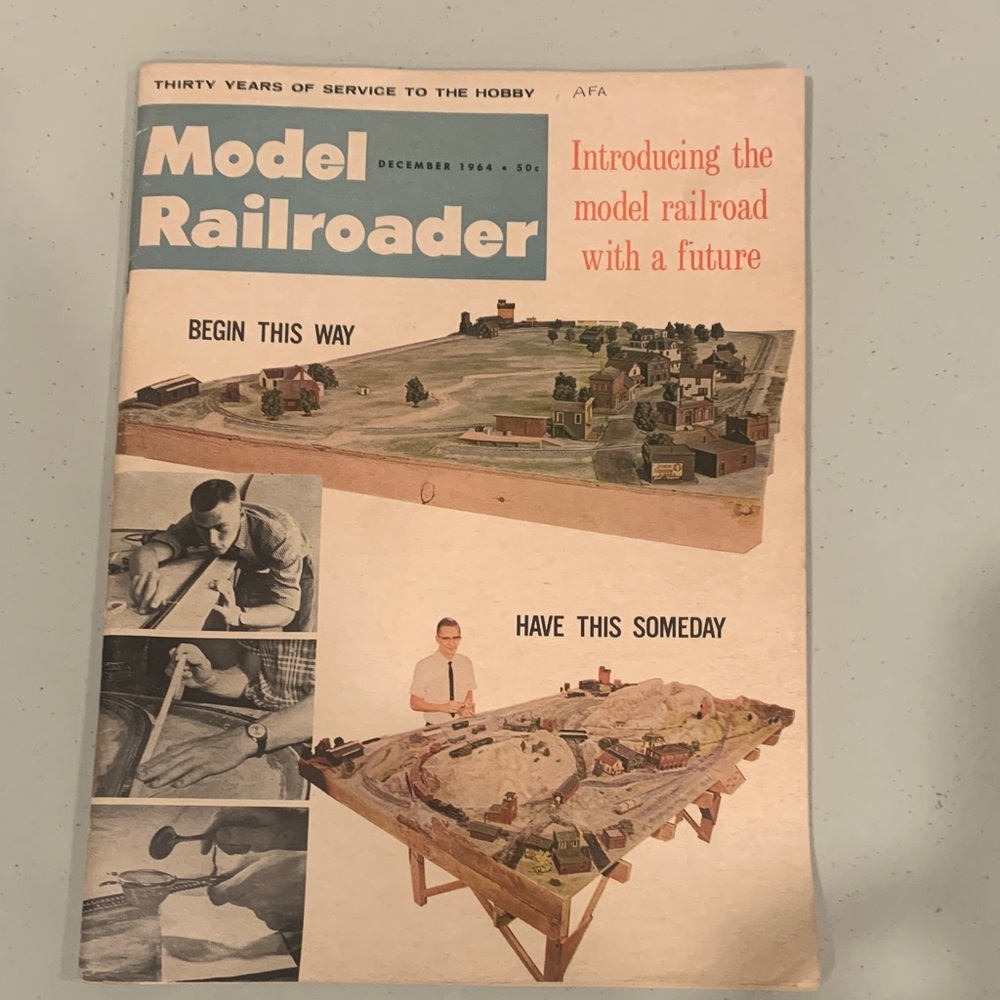 Vintage Model Railroader Magazine
